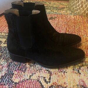 Steve Madden Black Pony Hair Boots